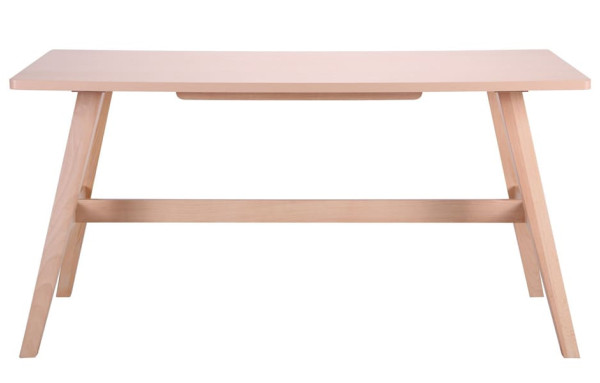 Обеденный стол AMF Пармезан Бук беленый-2