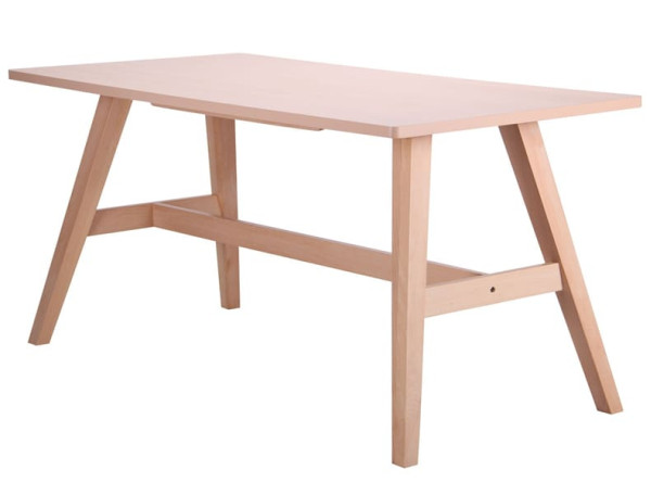 Обеденный стол AMF Пармезан Бук беленый-4