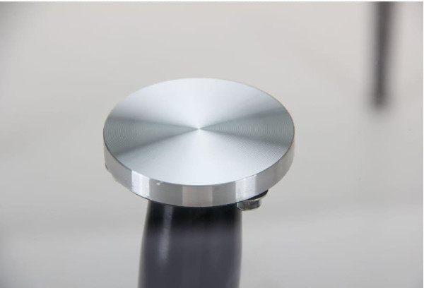 Обідній стіл AMF Умберто Чорний/Скло прозоре-10