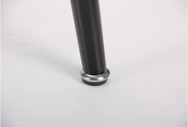 Обідній стіл AMF Умберто Чорний/Скло прозоре-12