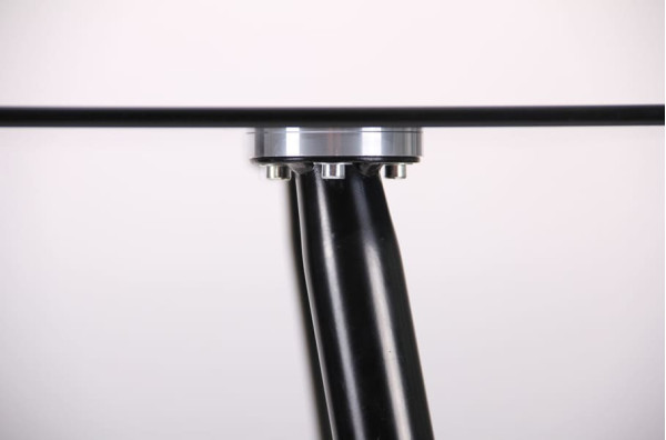 Обеденный стол AMF Умберто Черный/Стекло тонированное Серое-12