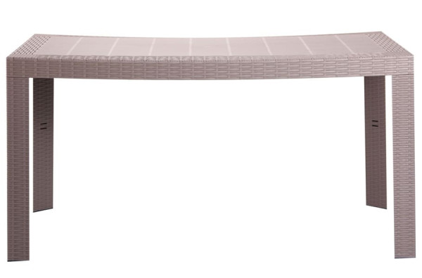 Обідній стіл AMF Urano Пластик під ротанг Тауп-2