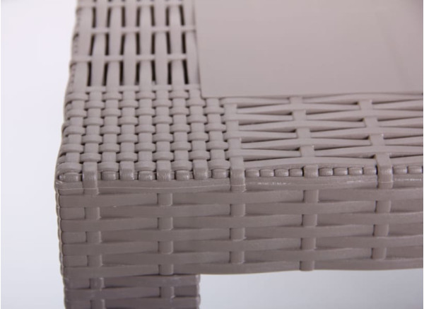 Обідній стіл AMF Urano Пластик під ротанг Тауп-6