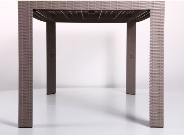 Обідній стіл AMF Urano Пластик під ротанг Тауп-8