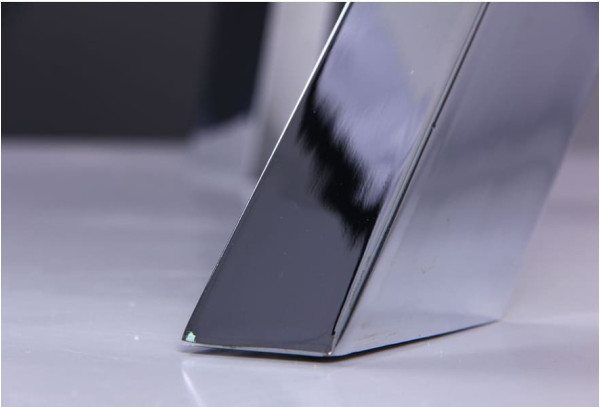 Розкладний обідній стіл AMF Андалусія хром/Скло білий-10