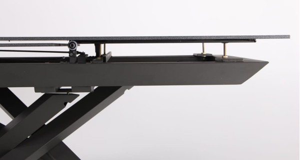 Розкладний обідній стіл AMF Bart basalt/stone Granite gray-8