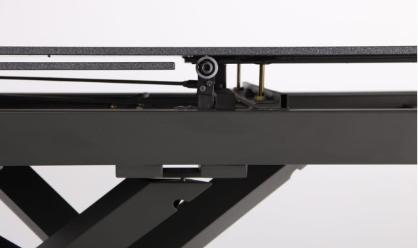 Розкладний обідній стіл AMF Bart basalt/stone Granite gray-9