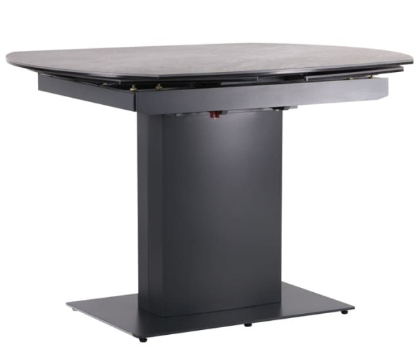 Розкладний обідній стіл AMF Billy anthracite/Ceramics calacatta nero-0