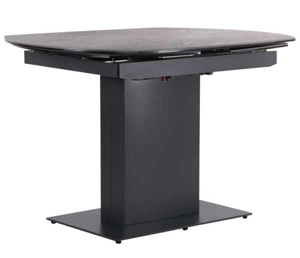Розкладний обідній стіл AMF Billy anthracite/Ceramics calacatta nero-1