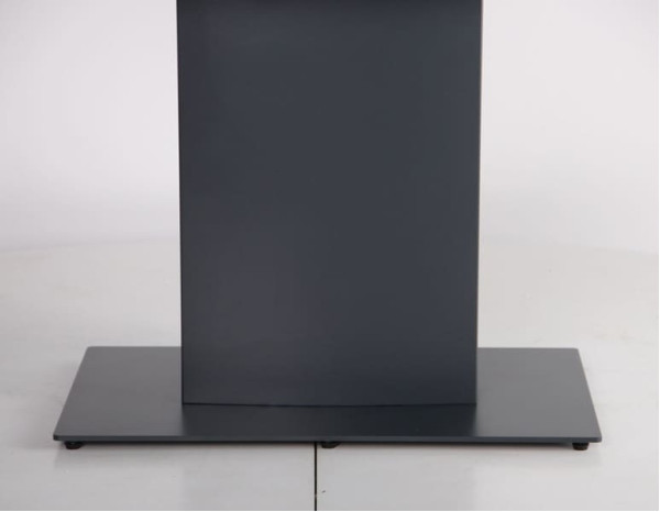 Розкладний обідній стіл AMF Billy anthracite/Ceramics calacatta nero-11