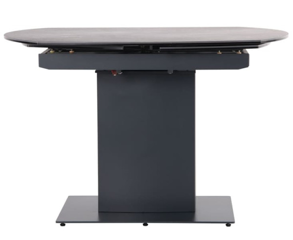 Розкладний обідній стіл AMF Billy anthracite/Ceramics calacatta nero-2