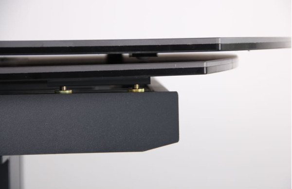 Розкладний обідній стіл AMF Billy anthracite/Ceramics calacatta nero-7