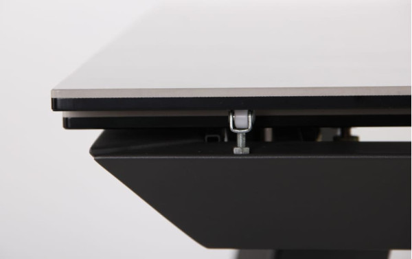 Розкладний обідній стіл AMF Bliss basalt/сeramics Symphony gray-10