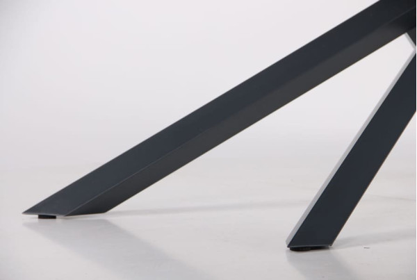 Розкладний обідній стіл AMF Gerald anthracite/glass Slate gray-16