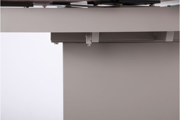 Розкладний обідній стіл AMF Joel beige/glass Quartz beige-10