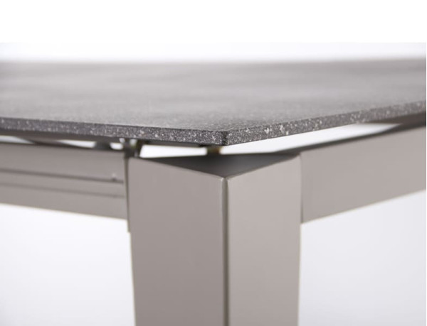 Раскладной обеденный стол AMF Jonathan beige/stone Granite taupe-10