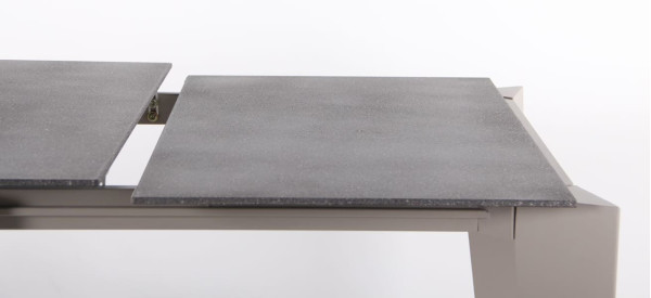 Раскладной обеденный стол AMF Jonathan beige/stone Granite taupe-7