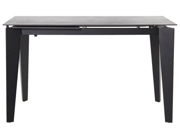 Розкладний обідній стіл AMF Jonathan black/stone Granite nero-2