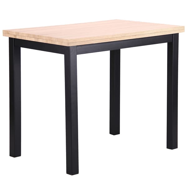 Розкладний обідній стіл AMF Кадіс Чорний Дуб Сонома-0