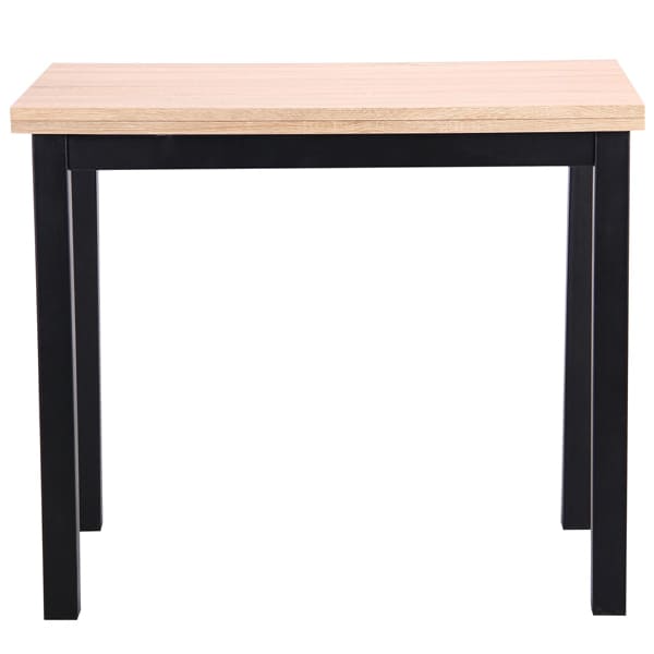 Розкладний обідній стіл AMF Кадіс Чорний Дуб Сонома-2