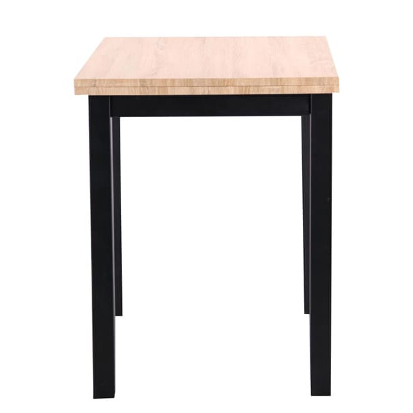 Розкладний обідній стіл AMF Кадіс Чорний Дуб Сонома-3