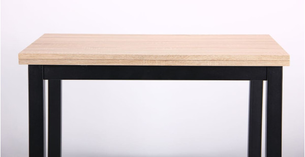 Розкладний обідній стіл AMF Кадіс Чорний Дуб Сонома-6