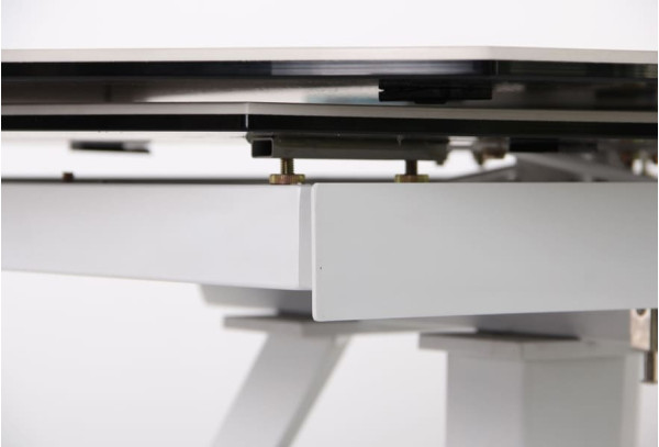 Розкладний обідній стіл AMF Krystle white/сeramics Venato bianco-13