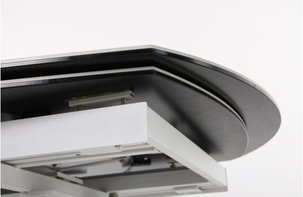 Розкладний обідній стіл AMF Krystle white/сeramics Venato bianco-14