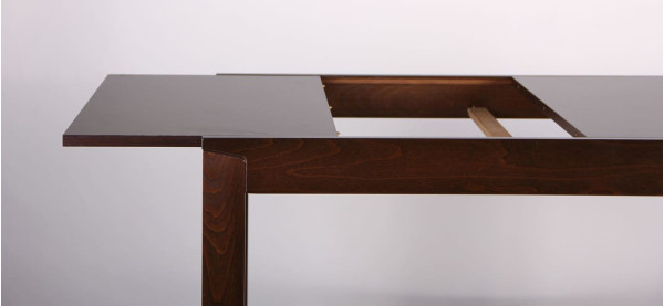 Розкладний обідній стіл AMF Мілтон Горіх темний-10