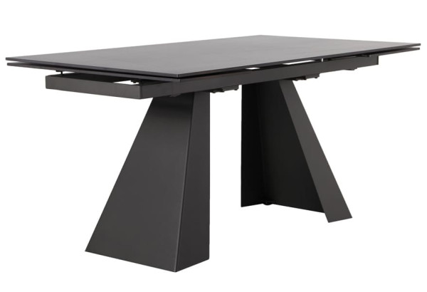 Розкладний обідній стіл AMF Oscar basalt/сeramics Emperadoro gold-1