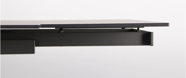 Розкладний обідній стіл AMF Oscar basalt/сeramics Emperadoro gold-12