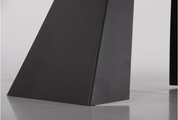 Розкладний обідній стіл AMF Oscar basalt/сeramics Emperadoro gold-17