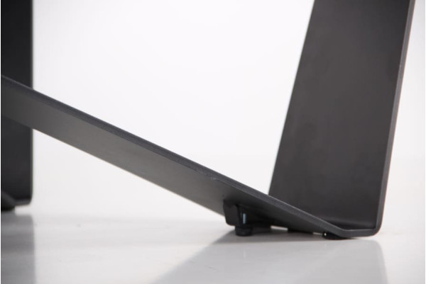 Розкладний обідній стіл AMF Vincent black/сeramics Calacatta nero-19