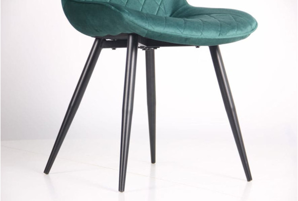 Стул AMF Betty Вlack-amazon green ткань-12