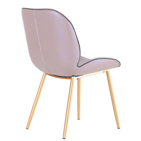 Стул AMF Doris Gold- creamy white экокожа-2