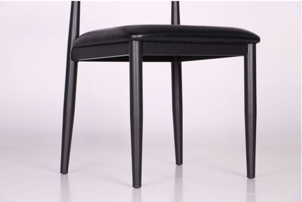 Стул AMF Horn black экокожа-11