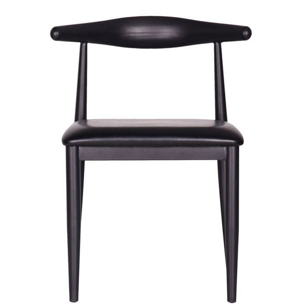 Стул AMF Horn black экокожа-1