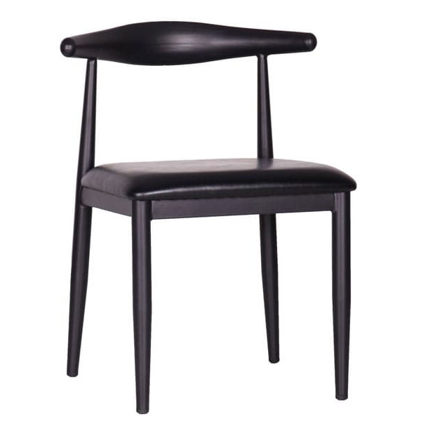 Стул AMF Horn black экокожа-2