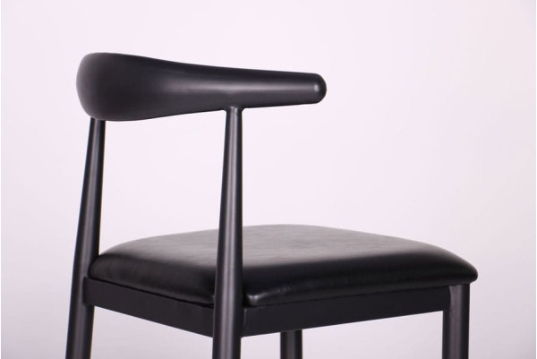 Стул AMF Horn black экокожа-5