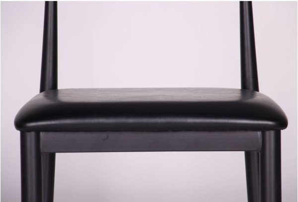 Стул AMF Horn black экокожа-6