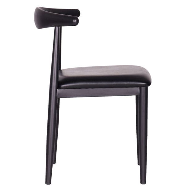 Стул AMF Horn black экокожа-4