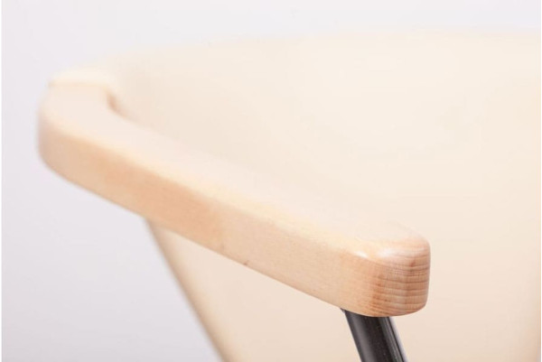 Стул AMF Таня хром Неаполь N-17 бук Экокожа-7