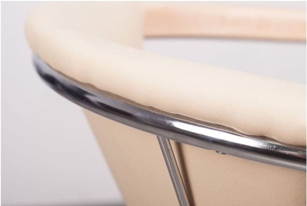 Стул AMF Таня хром Неаполь N-17 бук Экокожа-4