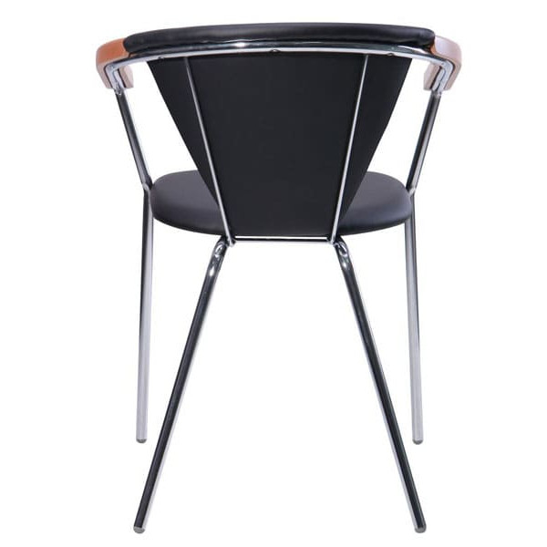 Стул AMF Таня Хром Неаполь N-20 Бук Экокожа-4