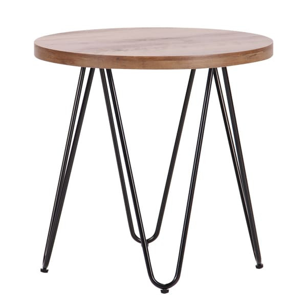 Стіл журнальний AMF Arizona Чорний/МДФ Дуб шервуд-2