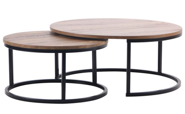 Стіл журнальний AMF Colorado-1 Чорний/МДФ Дуб шервуд-10