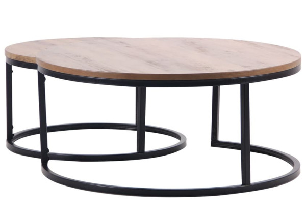 Стіл журнальний AMF Colorado-1 Чорний/МДФ Дуб шервуд-13