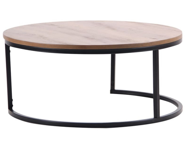 Стіл журнальний AMF Colorado-1 Чорний/МДФ Дуб шервуд-3