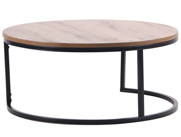 Стіл журнальний AMF Colorado-1 Чорний/МДФ Дуб шервуд-4