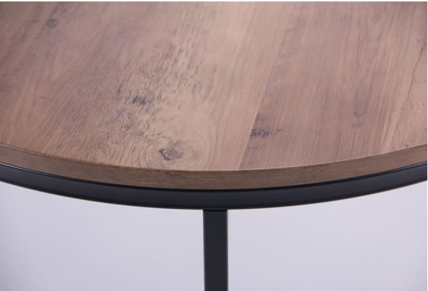 Стіл журнальний AMF Colorado-1 Чорний/МДФ Дуб шервуд-6